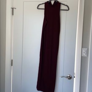 Maroon Dress